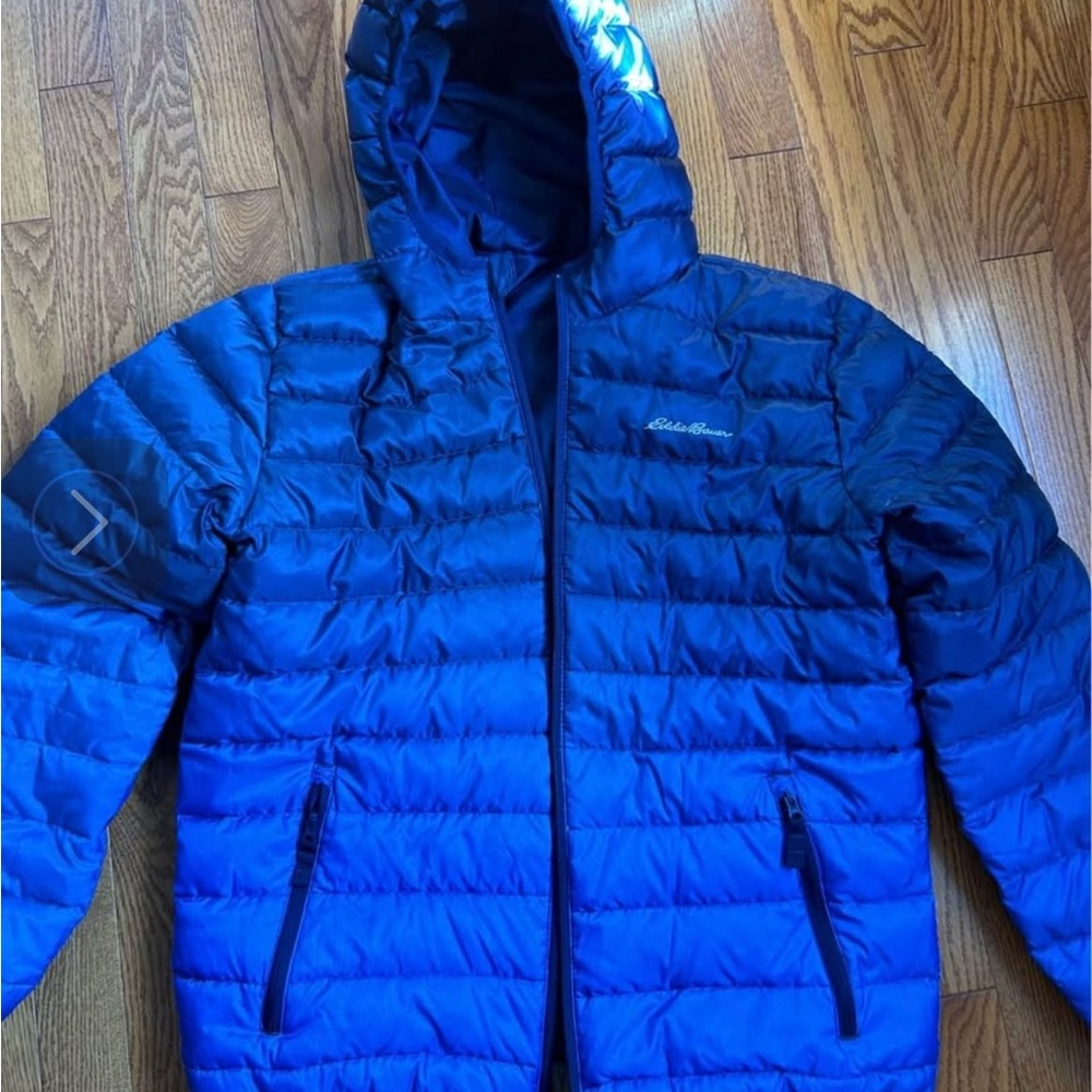 Eddie Bauer Kids Blue Puffer Jacket